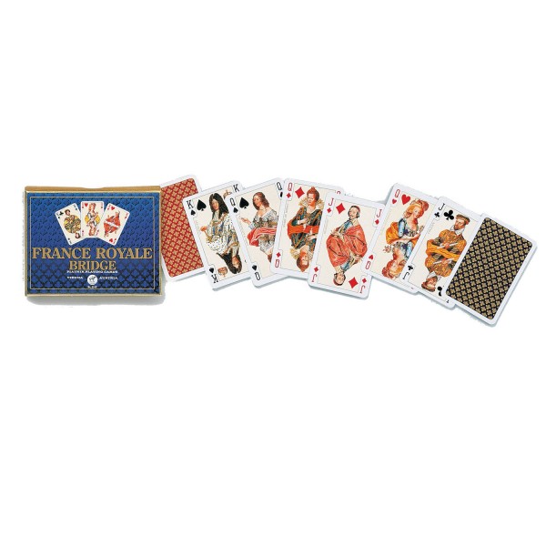 Jeux de cartes : France royale 2 x 55 pièces - Piatnik-2142