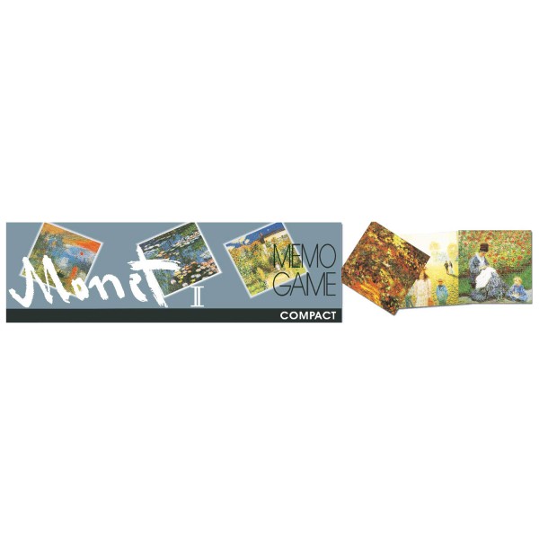 Mémo Oeuvres d'art Monet : Silver - Piatnik-7106