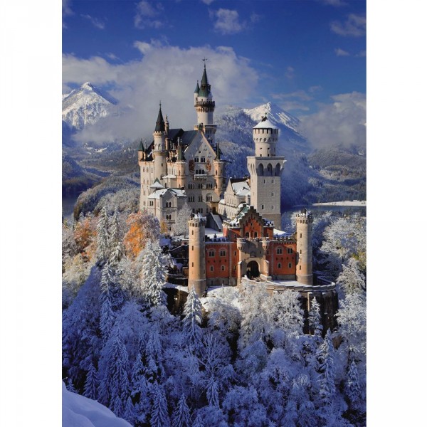 Puzzle 1000 pièces : Château de Neuschwanstein - Piatnik-5422