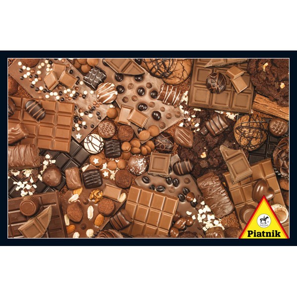 Puzzle 1000 pièces : Chocolat - Piatnik-5382