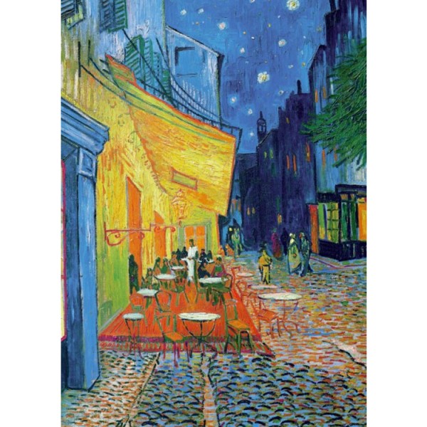 Puzzle 1000 pièces : Van Gogh : Terrasse du café le soir - Piatnik-5390