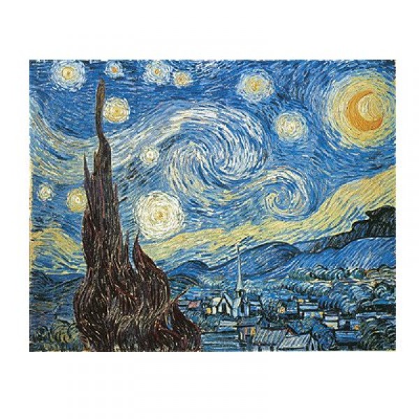 Puzzle 1000 pièces - Van Gogh : La nuit étoilée - Piatnik-5403
