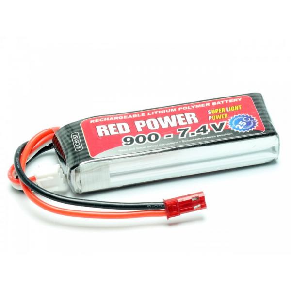 Accu LiPo RED POWER 900 - 7,4v - C8187