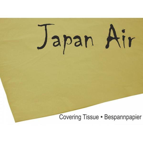 Papier Japon JAPAN AIR 16g marron 500 x 690 mm (10 pieces) - Pichler - C9382