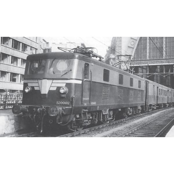 Locomotive type 120 SNCB AC PIKO HO - T2M-P96541