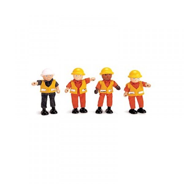 4 Personnages de chantier - Pintoy-07572