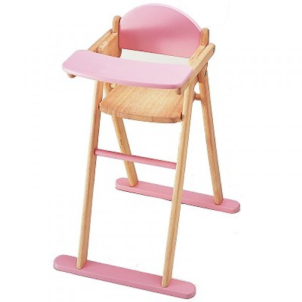 Chaise haute pour poupées - Pintoy-04537