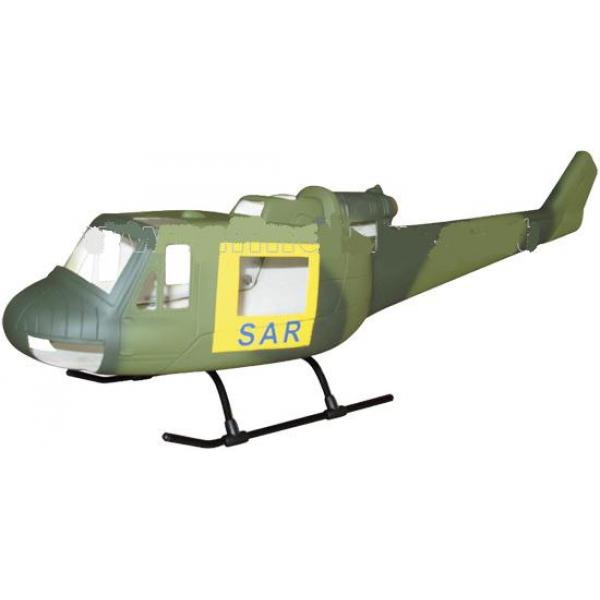 Fuselage complet de BELL UH-1 SAR pour hélico trex 450 - OST-80964