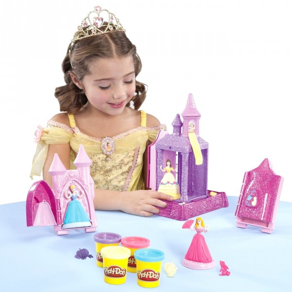 Pâte à modeler Play-Doh : Château des princesses - Hasbro-38133