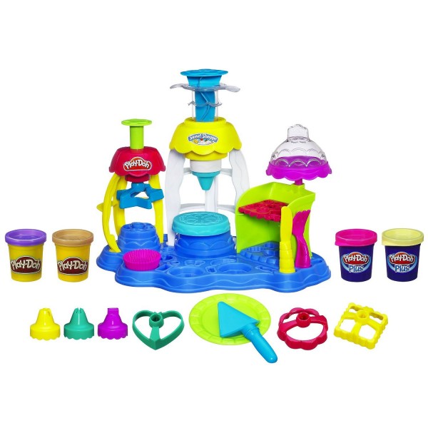 Pâte à modeler Play-Doh : Cupcakes et glaçages gourmands - Hasbro-A0318