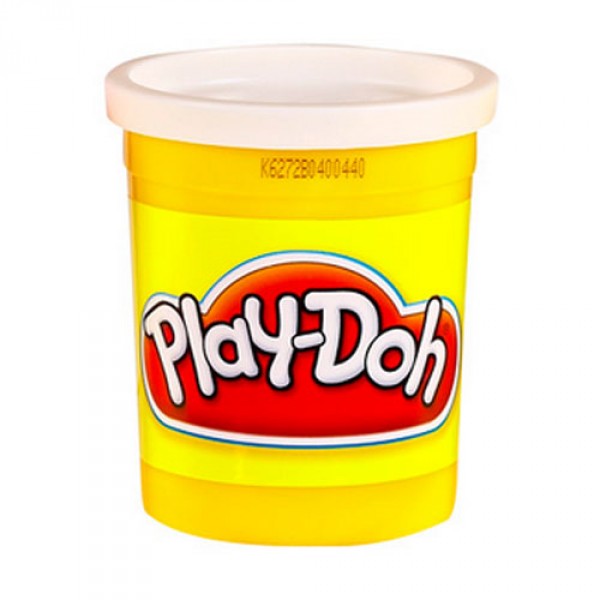 Pâte à modeler Play Doh : Pot de 130 grammes blanc - Hasbro-22573-blanc