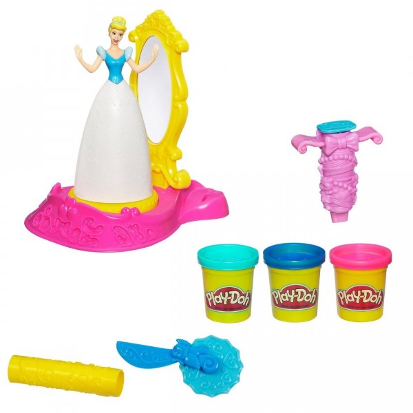 Pâte à modeler Play-Doh : Robe Magique Cendrillon - Hasbro-38132