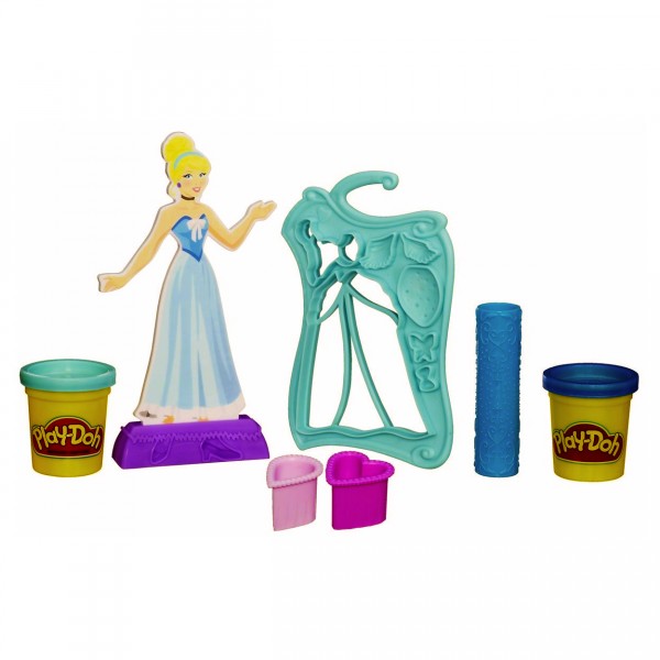 Pâte à modeler Play-Doh : Robes de princesses Disney : Cendrillon - Hasbro-A5419-A5427