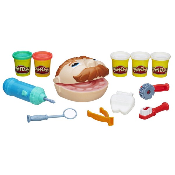 Pâte à modeler Play-Doh : Le dentiste Docteur Denti-Brille - Hasbro-B5520