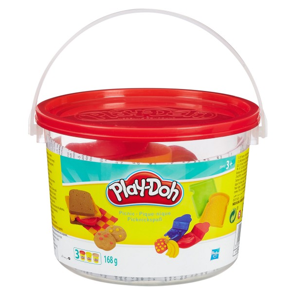 Pâte à modeler Play-Doh Mini baril : Pique-nique - Hasbro-23414-23412