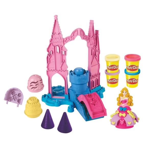 Pâte à modeler PlayDoh : Chateau Magique des Princesses - Hasbro-A6881