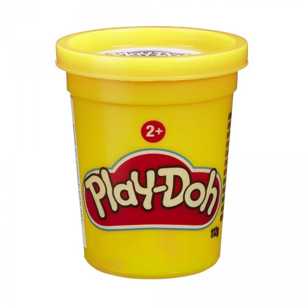Pâte à modeler PlayDoh : Pot jaune - Hasbro-B6756-2