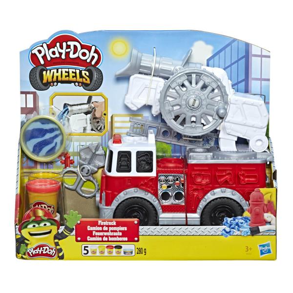 Set Play-Doh Wheels : Le Camion De Pompier - Hasbro-E6103EU4