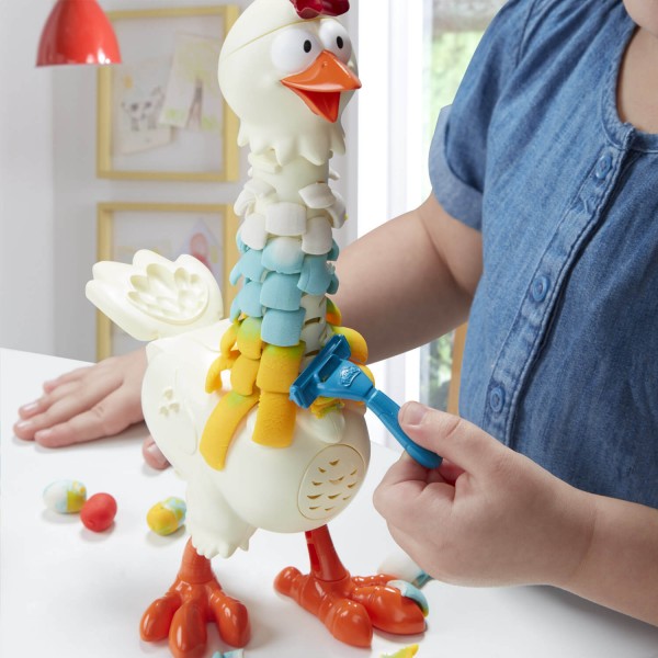 Pâte à modeler Play-Doh : Animal Crew, Plumes en folie - Hasbro-E66475L0