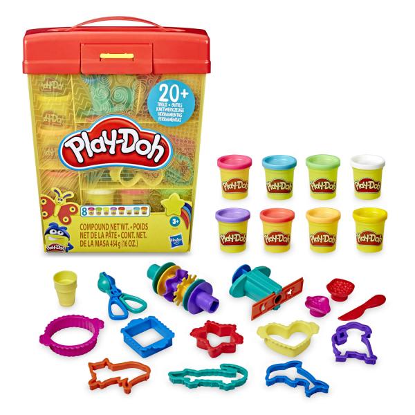 Set d'activités Play-Doh : Super boîte d'accessoires - Hasbro-E90995L0