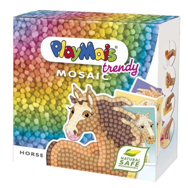 Playmais Trendy Mosaic : Cheval - Playmais-160359