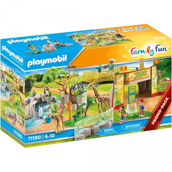 Playmobil 71190 Family Fun : Ménagerie  - Playmobil-71190