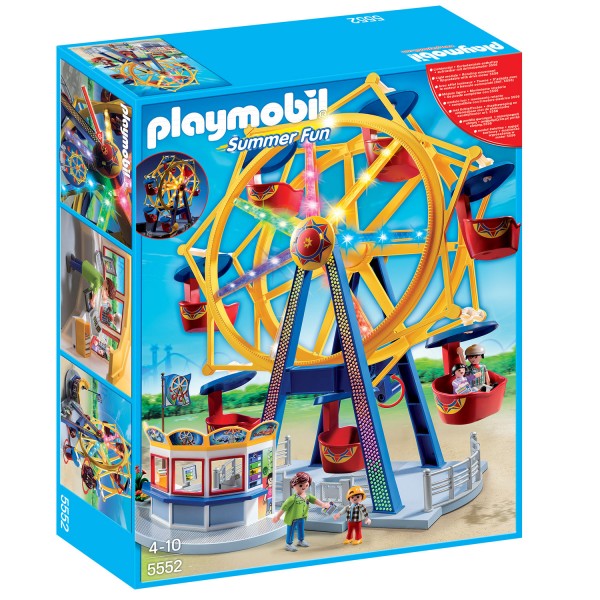 Playmobil 5552 - Summer Fun - Grande roue avec illuminations - Playmobil-5552