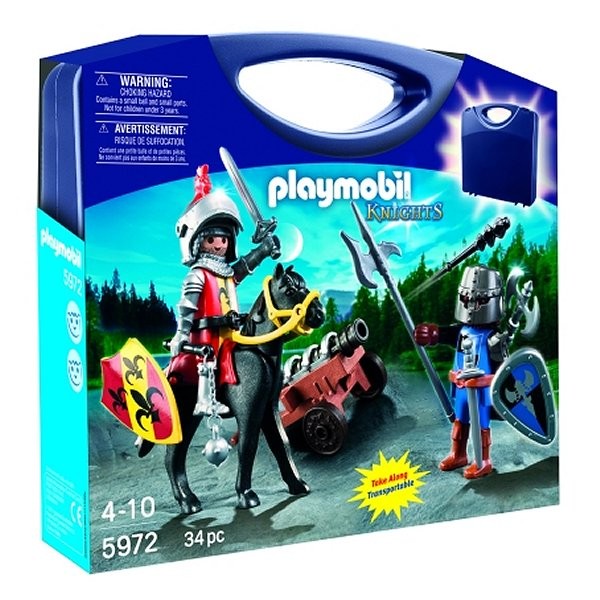 Playmobil 5972 : Valisette  chevaliers - Playmobil-5972