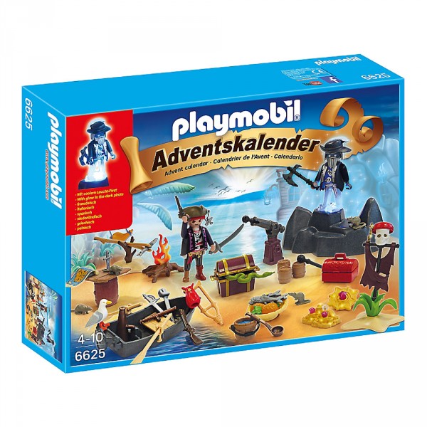 Playmobil 6625 Christmas : Calendrier de l'Avent 'Ile des pirates' - Playmobil-6625