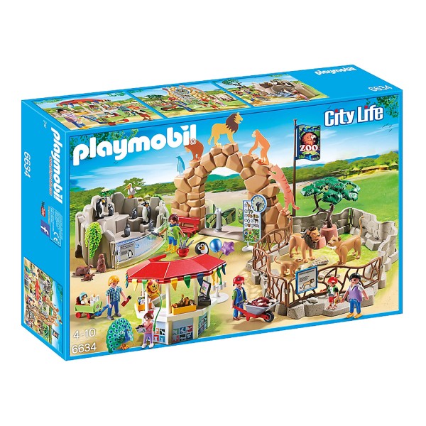 Playmobil 6634 - City Life - grand zoo - Playmobil-6634