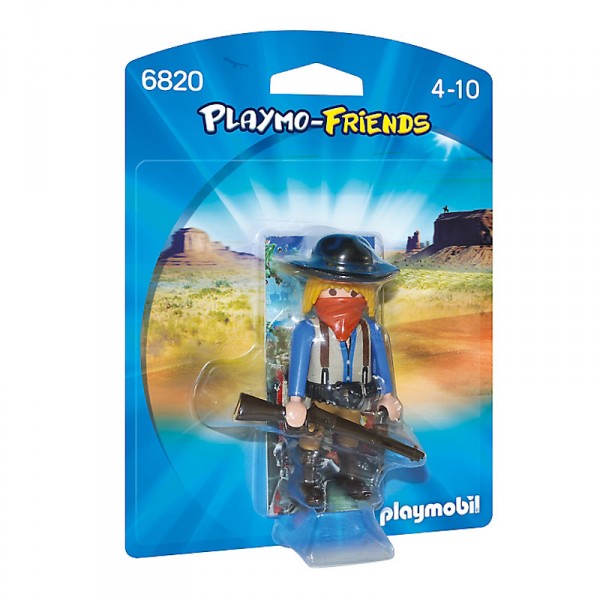 Playmobil 6820 Playmo-Friends : Cow-boy masqué - Playmobil-6820