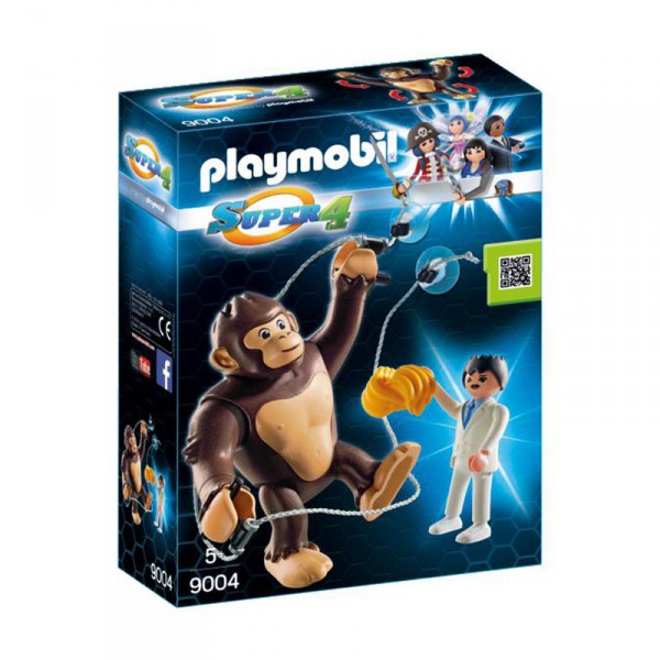 Playmobil 9004 Super 4 : Singe géant Gonk - Playmobil-9004