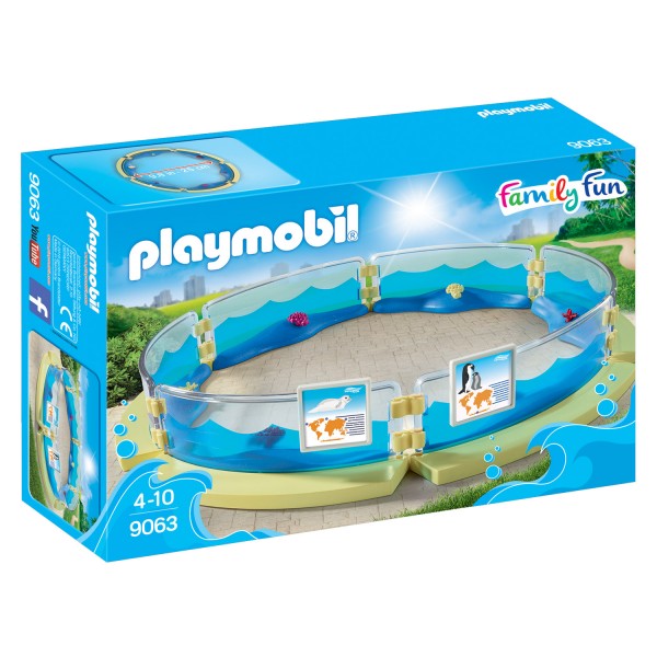 Playmobil 9063 Family Fun : Enclos pour les animaux marins - Playmobil-9063