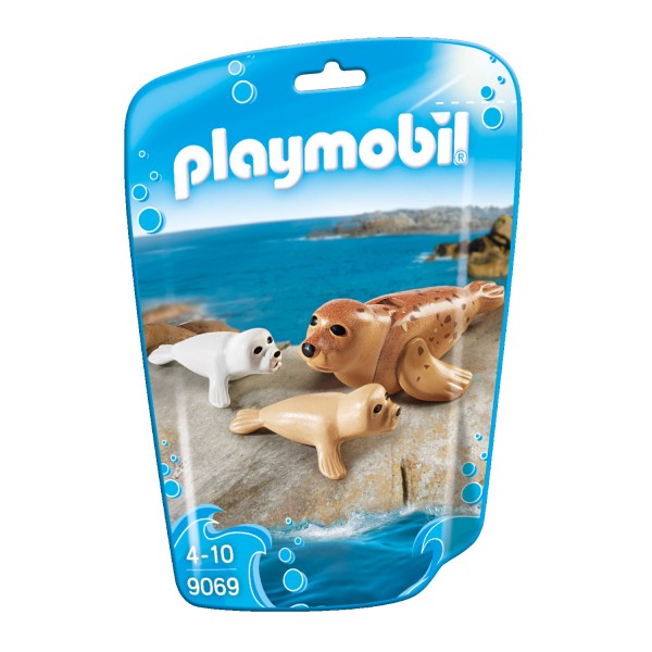 Playmobil 9069 Family Fun : Phoque et ses petits - Playmobil-9069