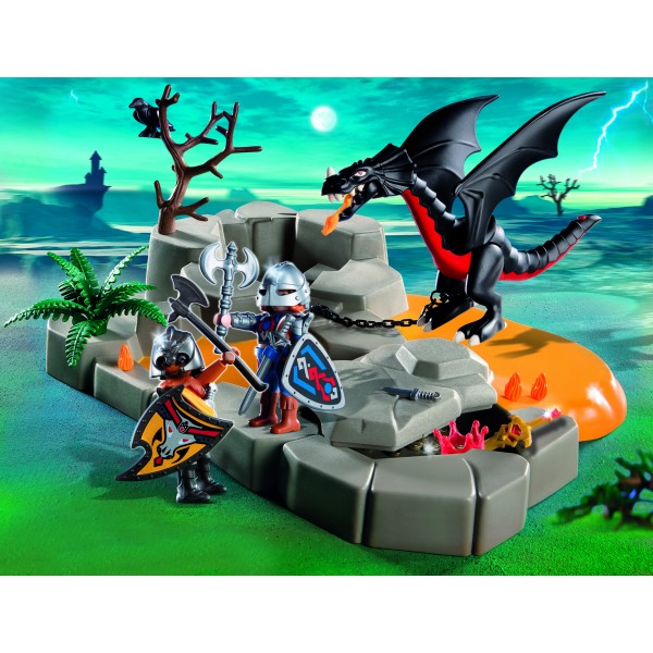 Playmobil 4006 : Superset Chevaliers dragons - Playmobil-4006
