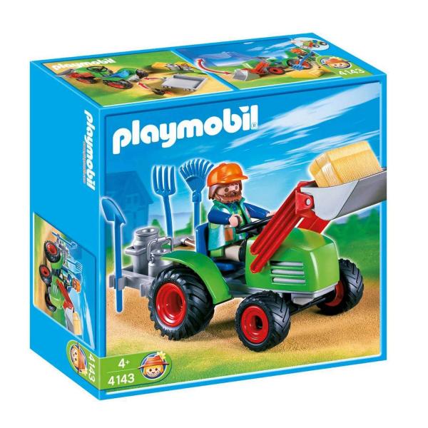 Playmobil 4143 - Agriculteur avec tracteur - Playmobil-4143
