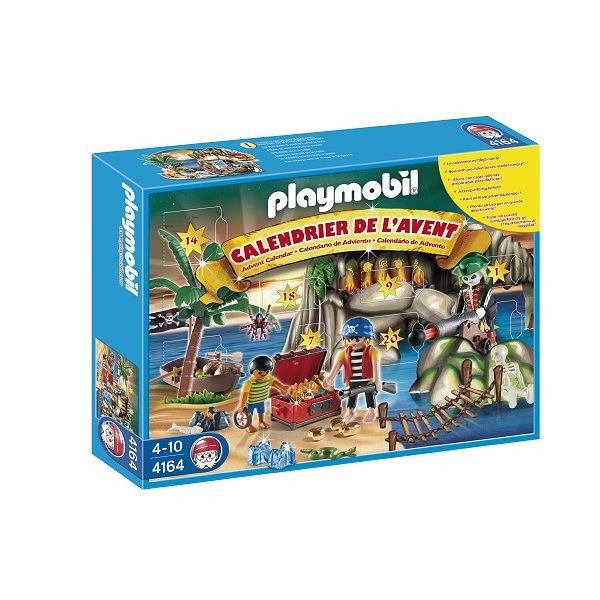 Playmobil 4164 : Calendrier de l'avent : Trésor des pirates - Playmobil-4164