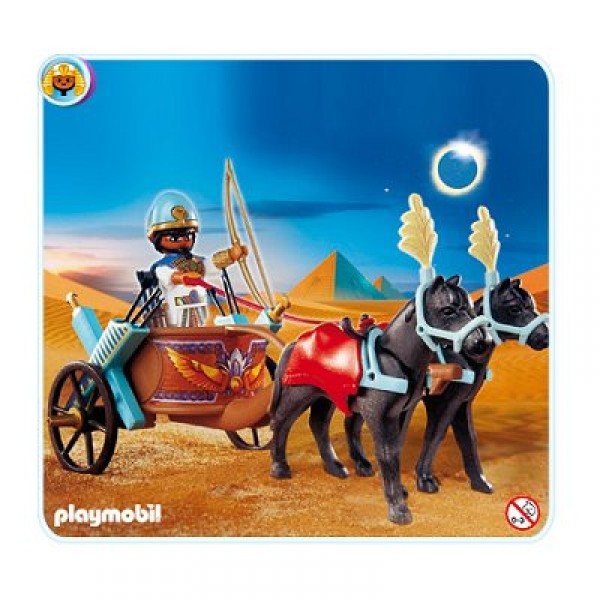 Playmobil 4244 : Pharaon et char - Playmobil-4244