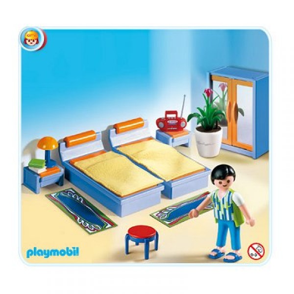 Playmobil 4284 : Chambre des parents - Playmobil-4284