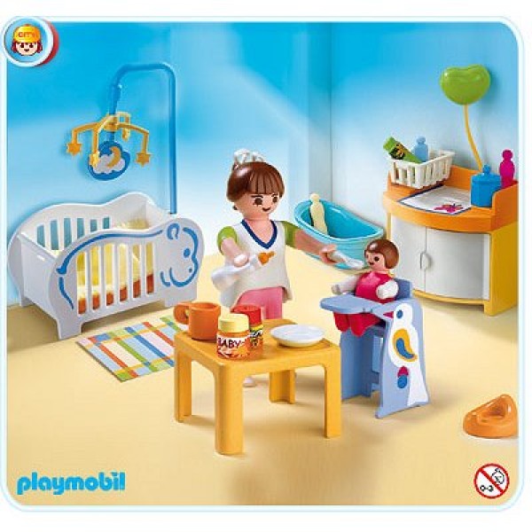 Playmobil 4286 : La chambre de bébé - Playmobil-4286