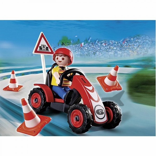 Playmobil 4759 : Enfant avec kart - Playmobil-4759