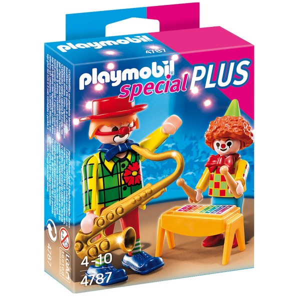 Playmobil 4787 : Clows musiciens - Playmobil-4787