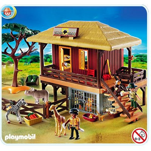 Playmobil 4826 - Centre de soins pour animaux sauvages - Playmobil-4826