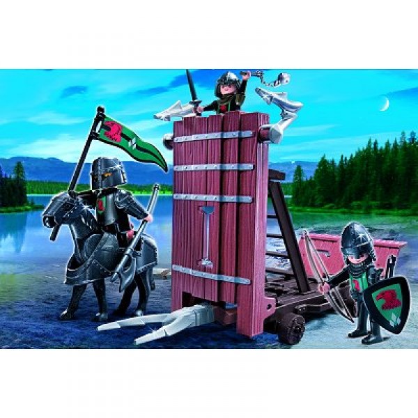Playmobil 4869 : Chariot d'assaut des chevaliers du Faucon - Playmobil-4869