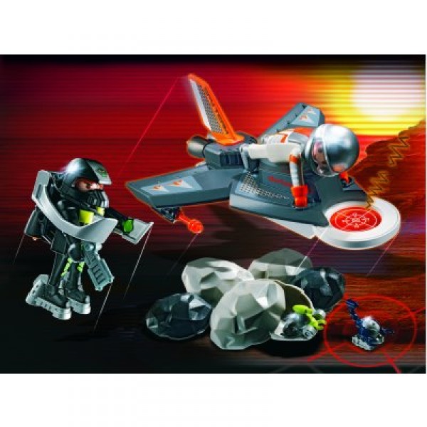 Playmobil 4877 : Jet de détection des Agents Secrets - Playmobil-4877