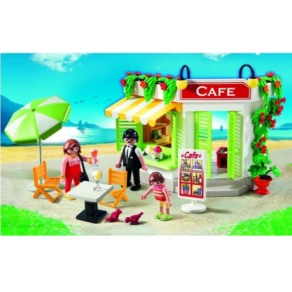 Playmobil 5129 : Café du port - Playmobil-5129