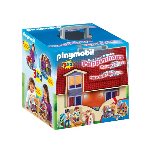 Playmobil 5167 : Maison transportable - Playmobil-5167