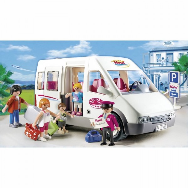 Playmobil 5267 : Mini-bus de l'hôtel - Playmobil-5267