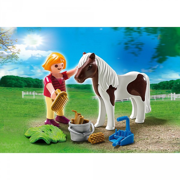 Playmobil 5291 : Enfant avec poney - Playmobil-5291
