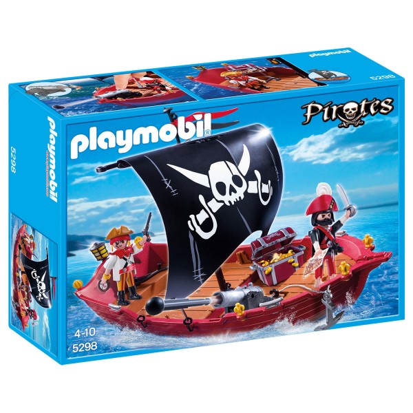 Playmobil 5298 : Chaloupe des corsaires - Playmobil-5298